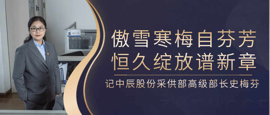 傲雪寒梅自芳香，长期开放谱新章——记XPJ官网股份采供部高级部长史梅芬